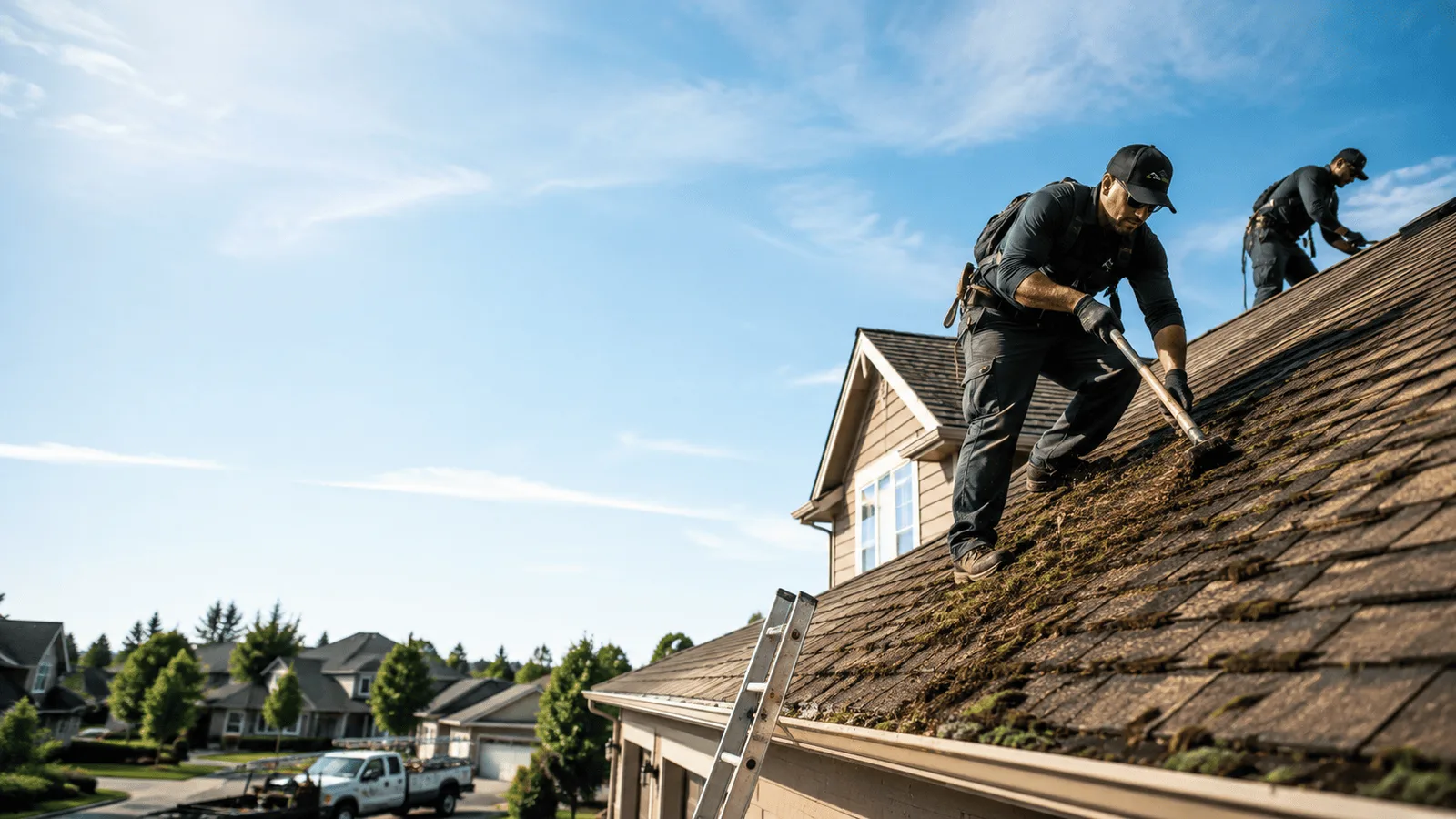 Roof Moss Removal in Bartlett, NE near me